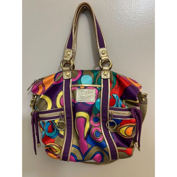 Coach Poppy Pop C Glam tote bag - Picture 3 of 11